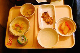 21日夕食/三分がゆ