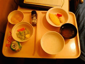 22日夕食/五分がゆ